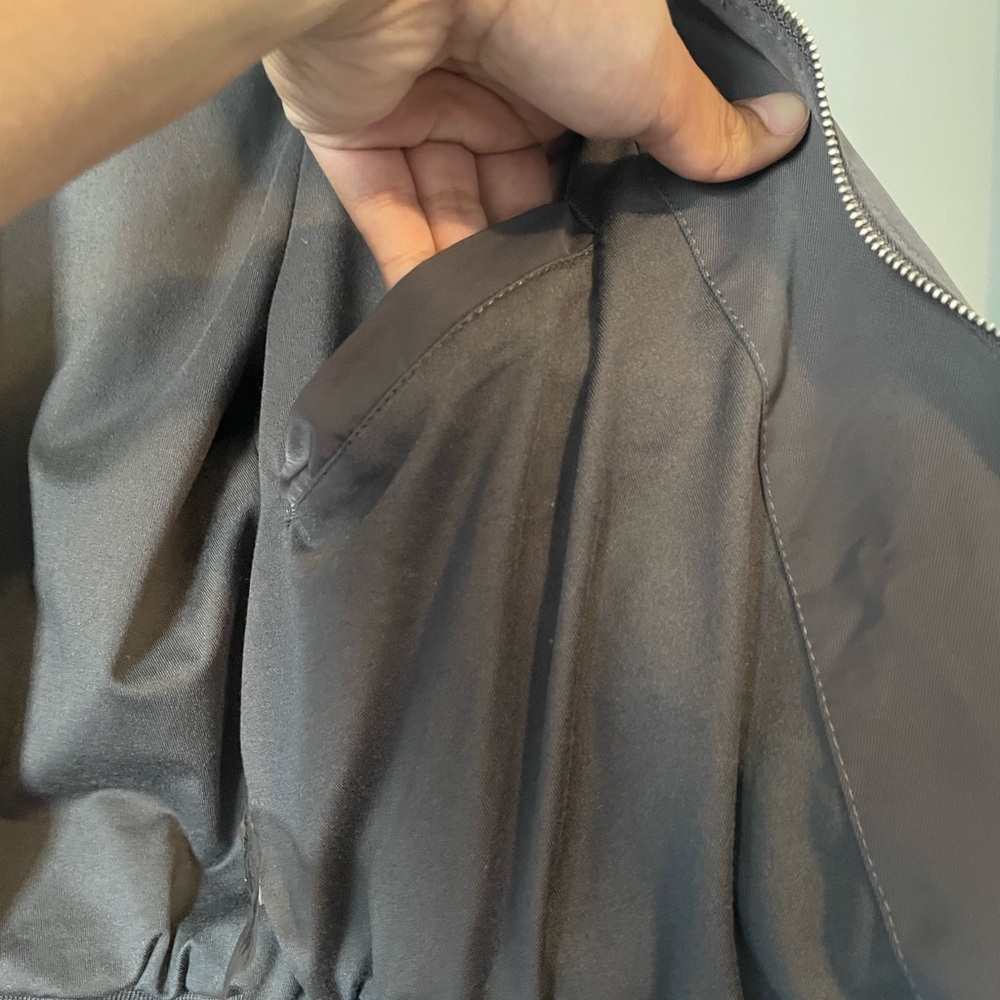 Gymshark Charcoal Bomber Jacket - Picture 7 of 11